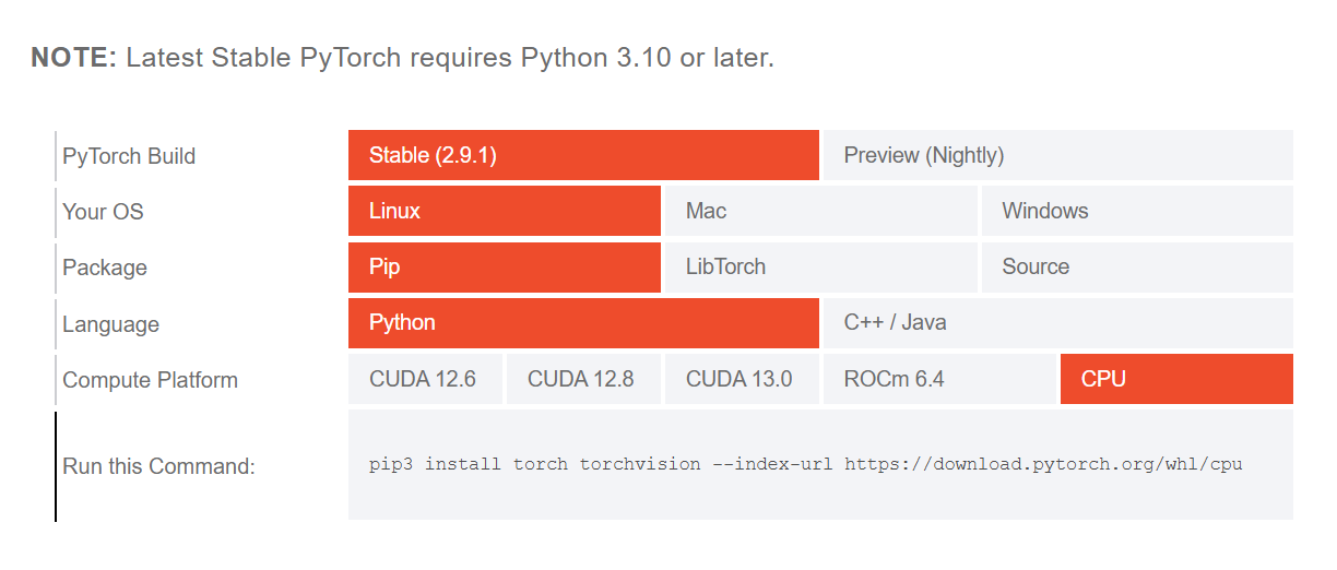 pytorch-version-select-linux