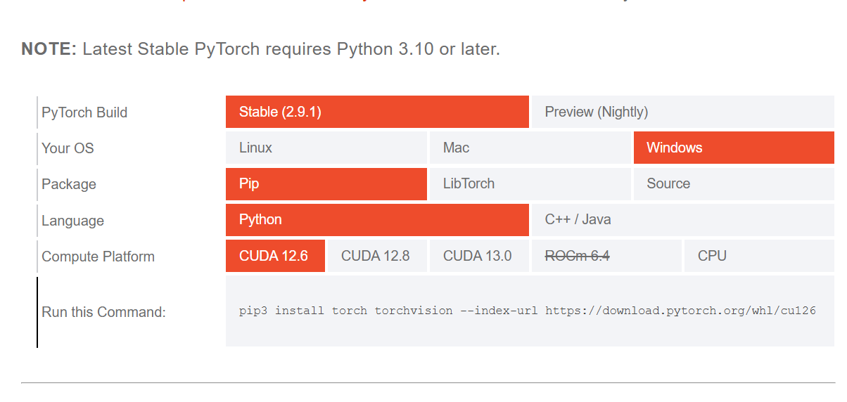 pytorch-version-select-windows